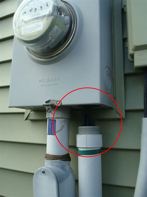 recessed electric meter box installation|residential electric meter box installation.